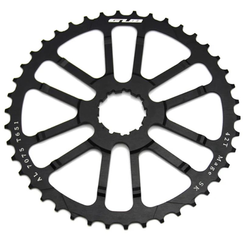 GUB горный велосипед 42T Freewheel модифицированный лист для SHIMANO или SRAM 10 скоростная