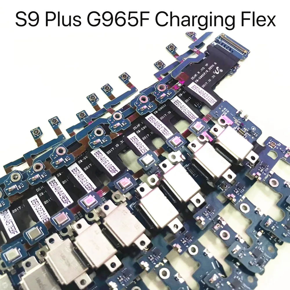 Зарядная док-станция AYJ USB для Samsung Galaxy S8 S9 Plus 10 шт. гибкий кабель зарядного