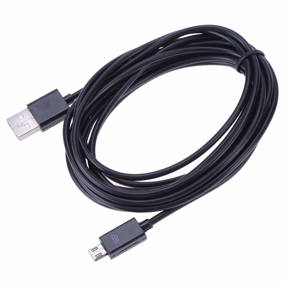 1 8 м Micro USB зарядный кабель для Sony PlayStation4 PS4 шнур сверхдлинный PS4|Кабели| |