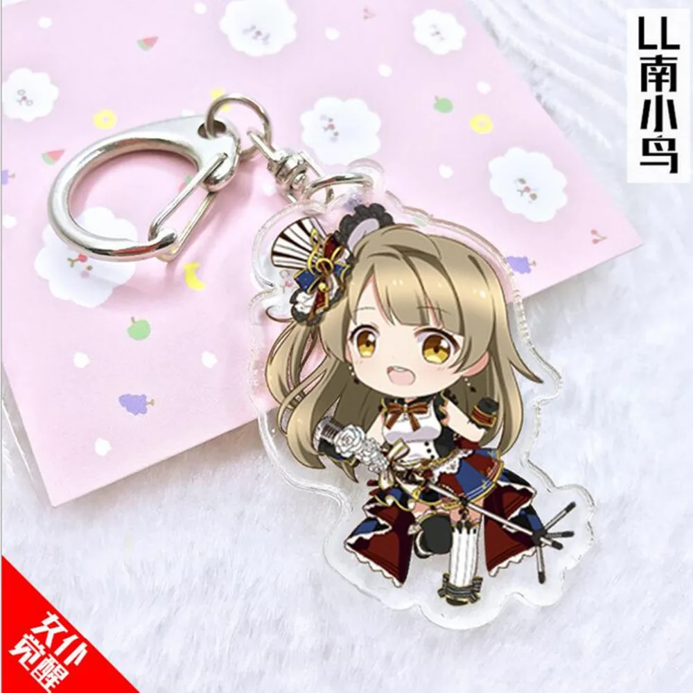 Мультфильм lovelive брелок минами Котори Шарм Подвески брелок косплей Косака Хонока Ядзава Нико Нозоми Llavero chaviro