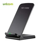 Беспроводное зарядное устройство UNTOOM 10 Вт Qi, QC 2,0 Беспроводная зарядная площадка для iPhone X 8 8 Plus Samsung S6 S7 S8 Plus Note5 док-станция
