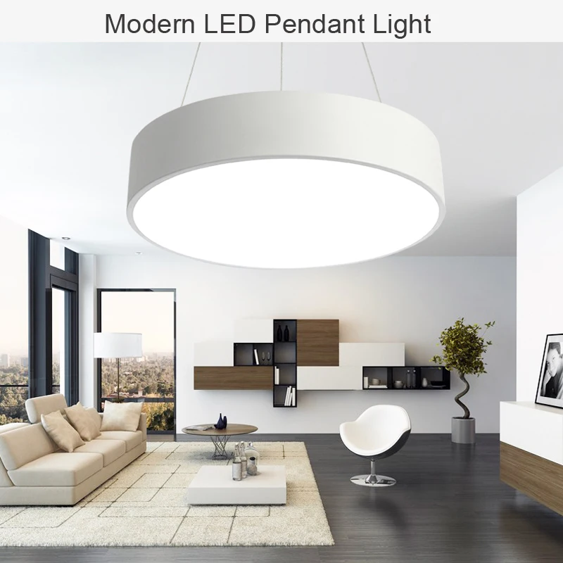 Diameter 400mm Modern round pendant light office/factory/home/bedroom &amp dinning room restaurant | Лампы и освещение