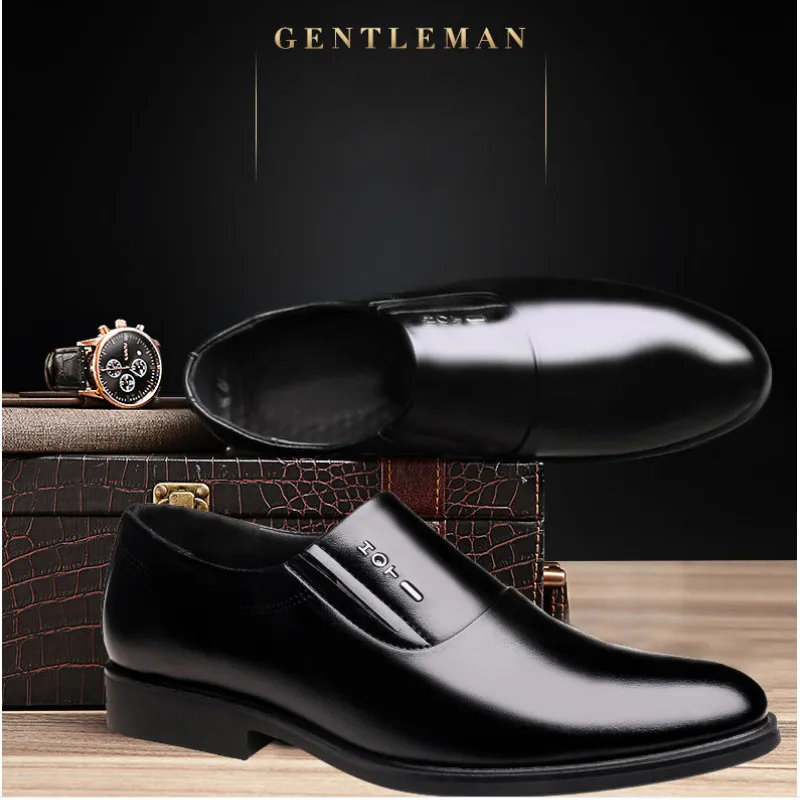 

2019 Patent Leather Pointed Toe slip on men dress shoes business shoes mans oxford shoes for men sapato social scarpe uomo G7-52