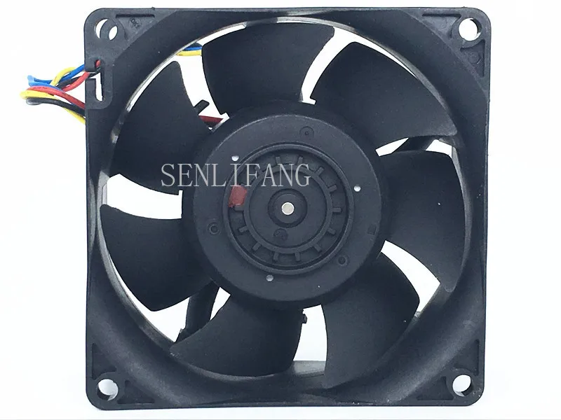 

H80E12MS1B7-57A02 80x80x38mm 8cm DC 12V 0.58A 4 Line PWM Large Air Volume Connector Cooling Fan
