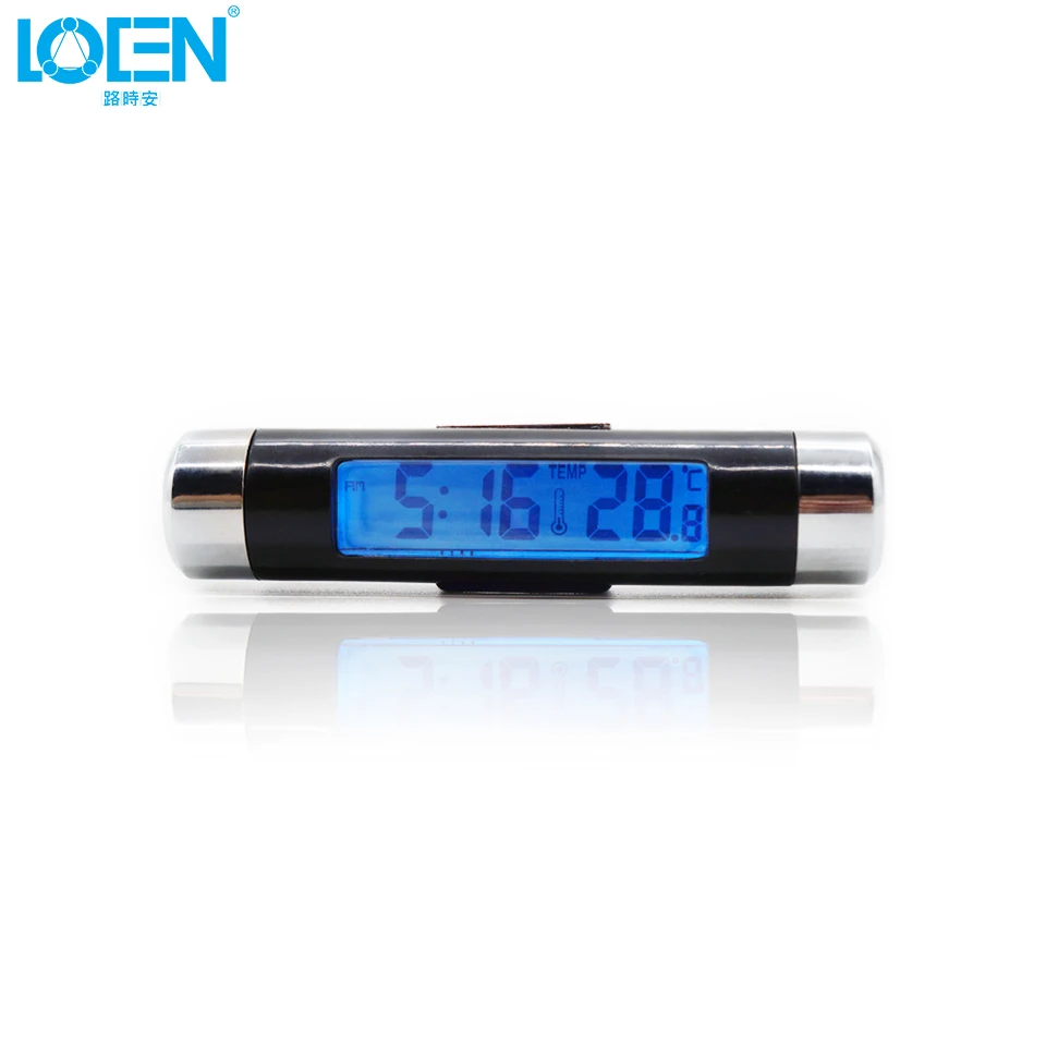 ГОРЯЧИЕ Продажи Автомобиля LED Подсветкой Цифровой Автомобиль Часы Термометр