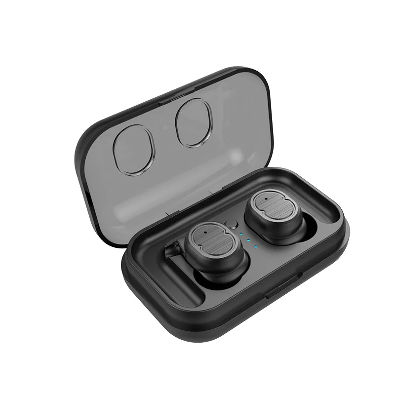 

Tws Bluetooth 5.0 Music Noise Cancelling Earbuds Really Wireless Headset Conversation Stereo Sport Earphone With Mic Ew*