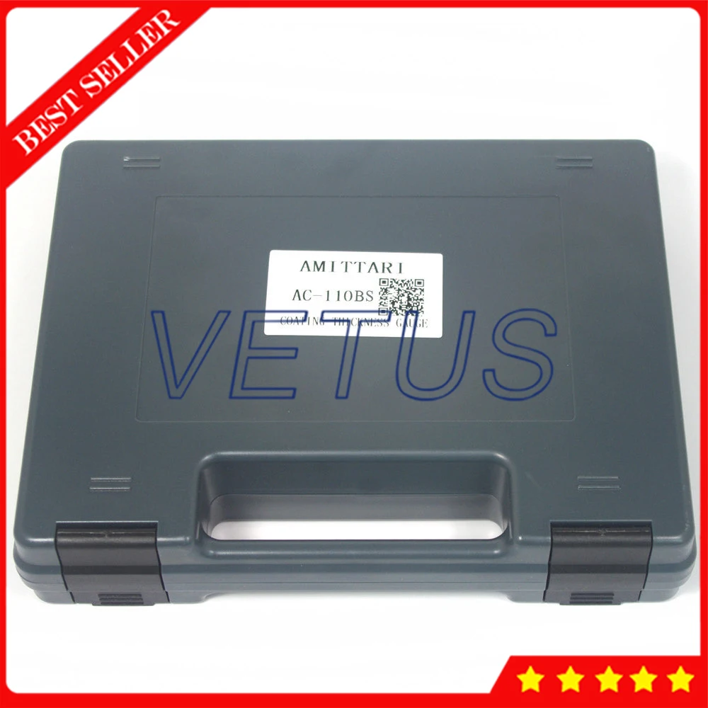 AC-110BS Professional Digital Coating Thickness Gauge can store 99 groups measurements thickness measuring instrument | Инструменты