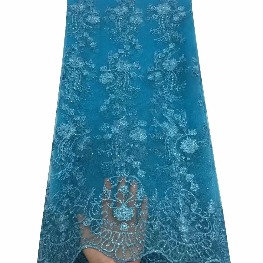 Африканские французские кружевные ткани с вышивкой нигерийский гипюр сетчатый