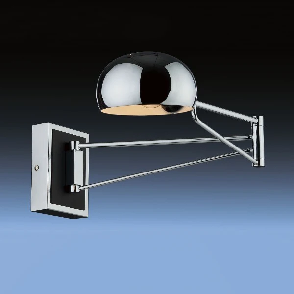 

Modern LED Wall Lamps Simple Bedside Wall Lamp With Dimmer Switch Chrome Flexibility Wall Lights Reading Light Indoor Lighting