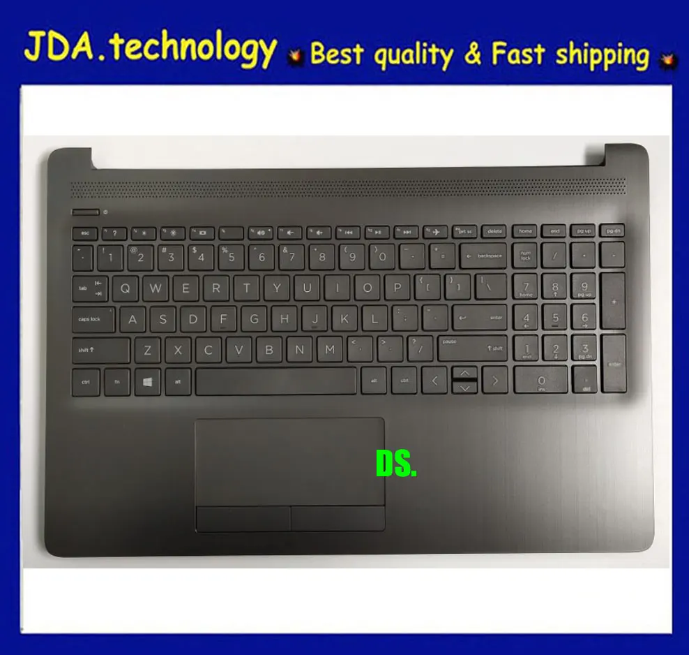 MEIARROW новых/оригинальная ноутбук Топ чехол для HP 15-DA 15-DB 15-DR 250 255 Palmrest США