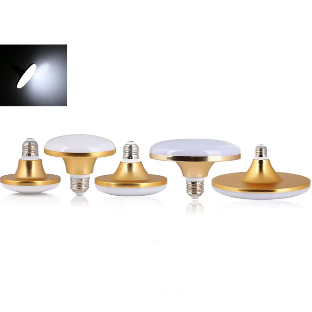 Новинка Светодиодная лампа E27 12 Вт 15 20 30 40 60 SMD 5730 плоская светодиодная Светильник