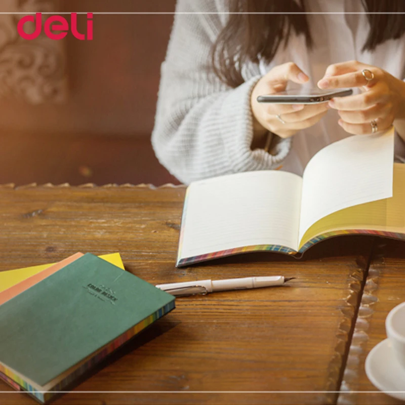 Записная книжка Deli канцелярские товары для бизнеса и школы записная похудения