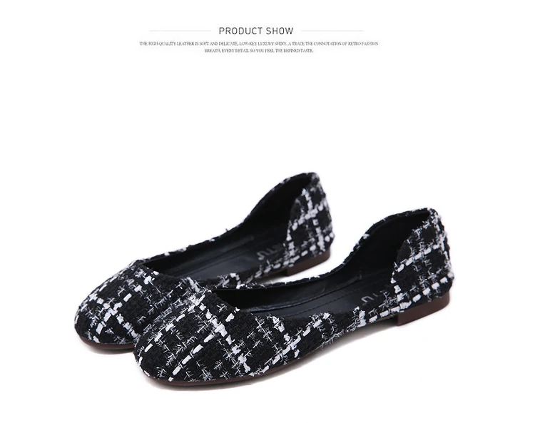 chaussures ete femme summer women flats shoes women shallow mouth flat bottom round head shoes female multi loafers ladies