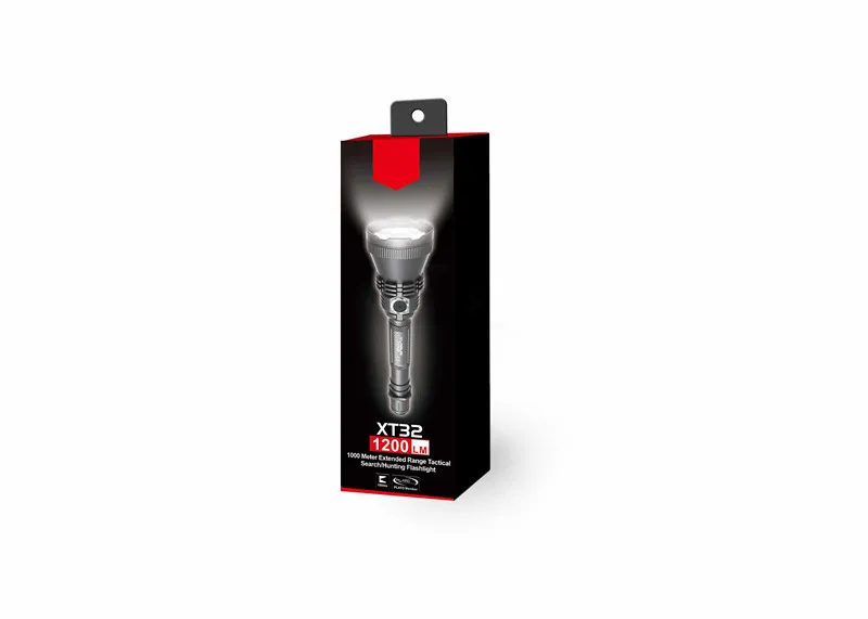 Тактический супер яркий фонарик JIGUOOR XT32 XP L HI V3 светодиодный фонарь 1000 лм с