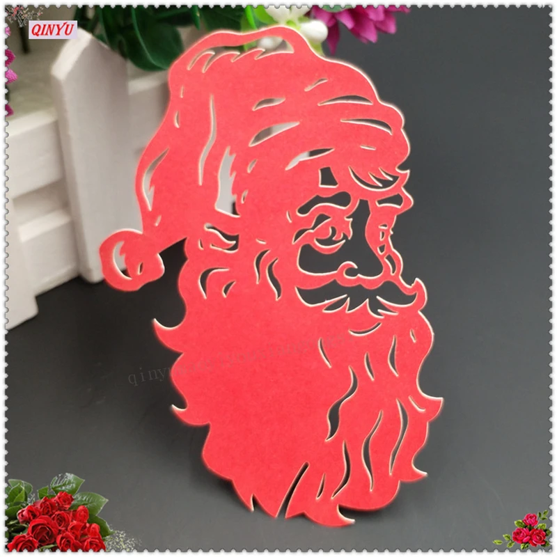 100 шт. сделай сам Дед Мороз винный бокал эскорт-карта украшения для свадебной