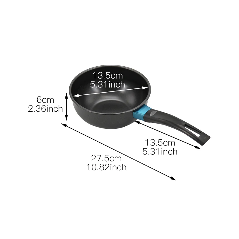 S Углеродистая сталь суповые кастрюли для рыбы суповый горшок многофункциональная яичная сковородка для омлета инструмент для приготовления говядины кухонные индукционные плиты - Цвет: S