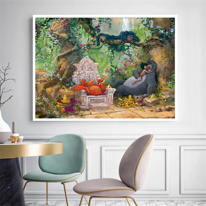 DIY Diamond Embroidery 5D Painting Cross Stitch Mosaic Animal Zoo Pattern Full Square Rhinestone Home Decor KBL | Дом и сад