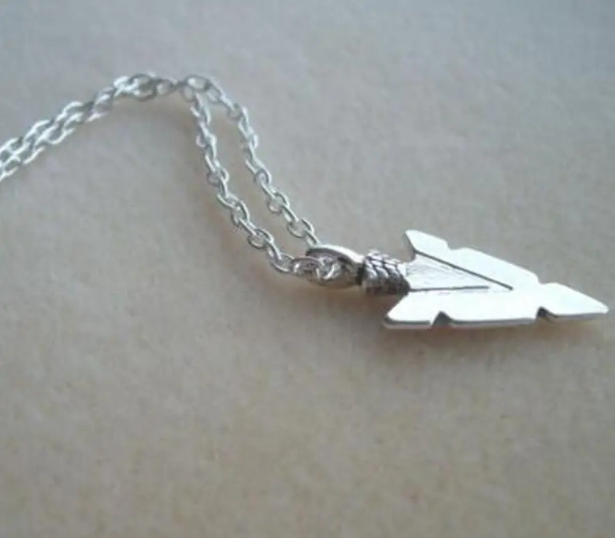 1 шт. модная винтажная большая стрела родовой наконечник стрелы символ подвеска