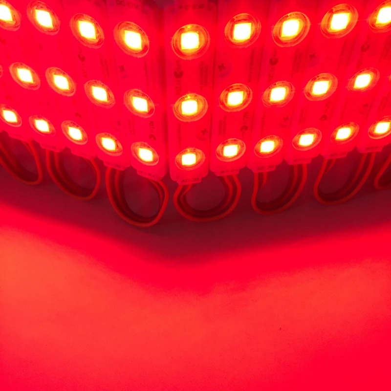 Новое поступление 10 шт./лот светодиодный впрыск 5050 RGB светодиодный модуль 1,5 Вт 12 в водонепроницаемый сменный цвет светодиодный модуль освещение для подсветки
