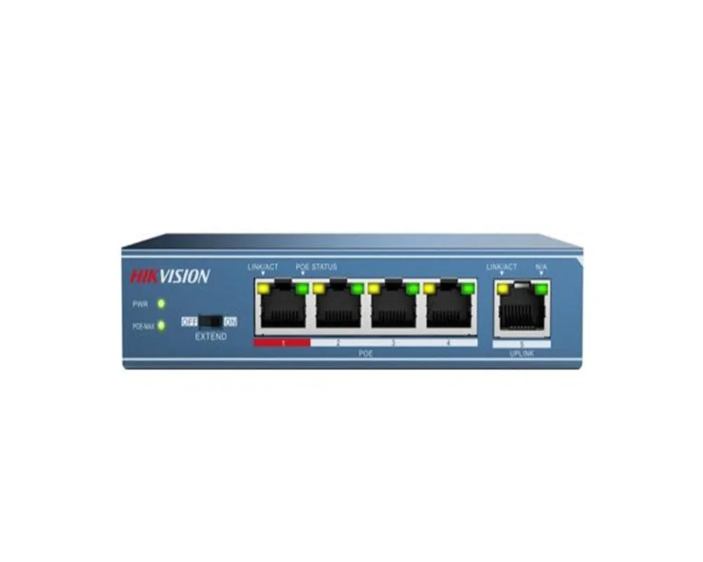 Hikvison 4-Порты и разъёмы 8-Порты и разъёмы 16-Порты и разъёмы 24-Порты и разъёмы коммутатор питания через ethernet DS-3E0105P-E DS-3E0109P-E DS-3E0318P-E DS-3E0326P-E 250 м дальность передачи
