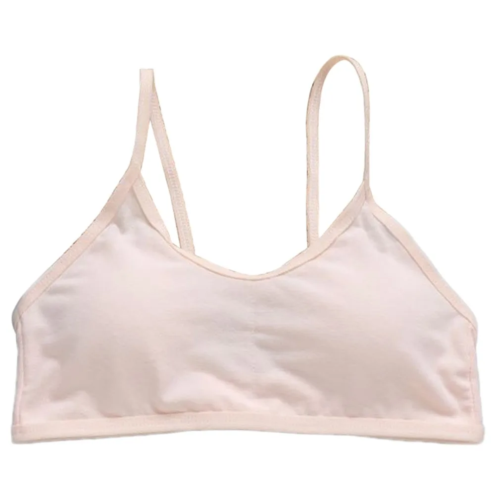 

Teen Girls Underwear Soft Padded Cotton Bra Young Girls for Sports Bra