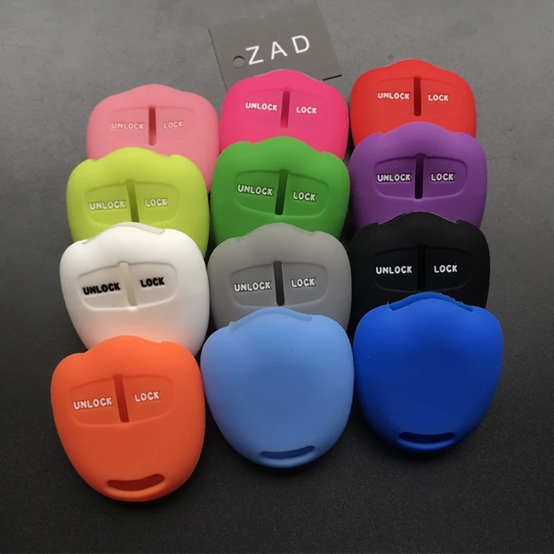 Силиконовый защитный чехол ZAD для ключа автомобиля держатель Mitsubishi Outlander Colt LANCER