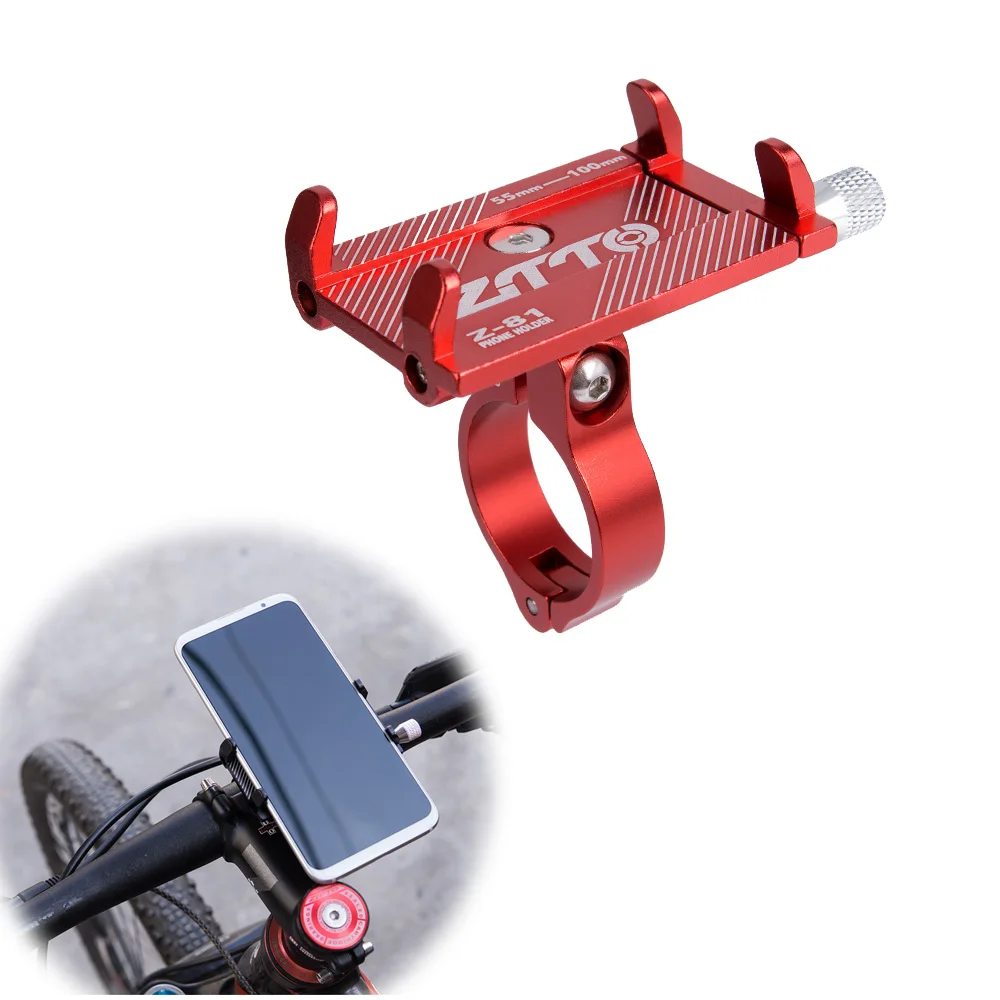 

Bicycle Phone Holder Universal Mobile Cell Phone Holder Bike Handlebar Clip Stand GPS Mount Bracket Mtb Mobile Cell Support