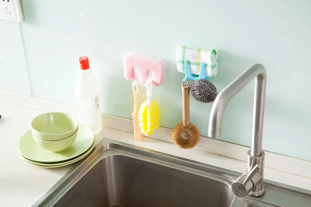 Storage Rack 2019TOP Plastic Kitchen Pot Pan Cover Shell Sucker Tool Bracket | Дом и сад