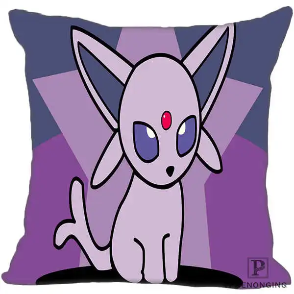 Square Pillowcases Заказная декоративная наволочка Pokemon Pikachu квадратная Наволочка на молнии(с одной стороны) 180522-16 - Цвет: Square Pillowcases
