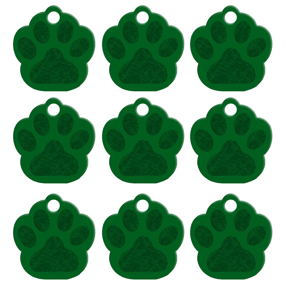 Алюминиевая идентификационная бирка для домашних животных именная собак и кошек