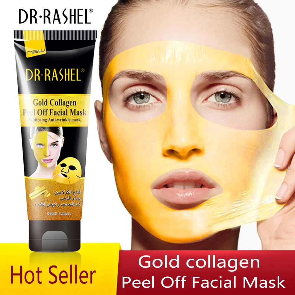 Маска Золотая коллагеновая пилинг маска для лица beauty maschera viso гель отбеливающие