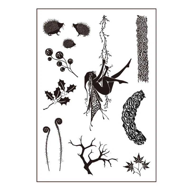 Прозрачная прозрачная печать для рукоделия скрапбукинга/изготовления