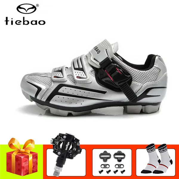 Tiebao/Обувь для велоспорта, mtb, педали, обувь для езды на велосипеде, chaussures vtt homme, самозакрывающаяся дышащая обувь для горного велосипеда, кроссовки - Цвет: pedals for 1268 S