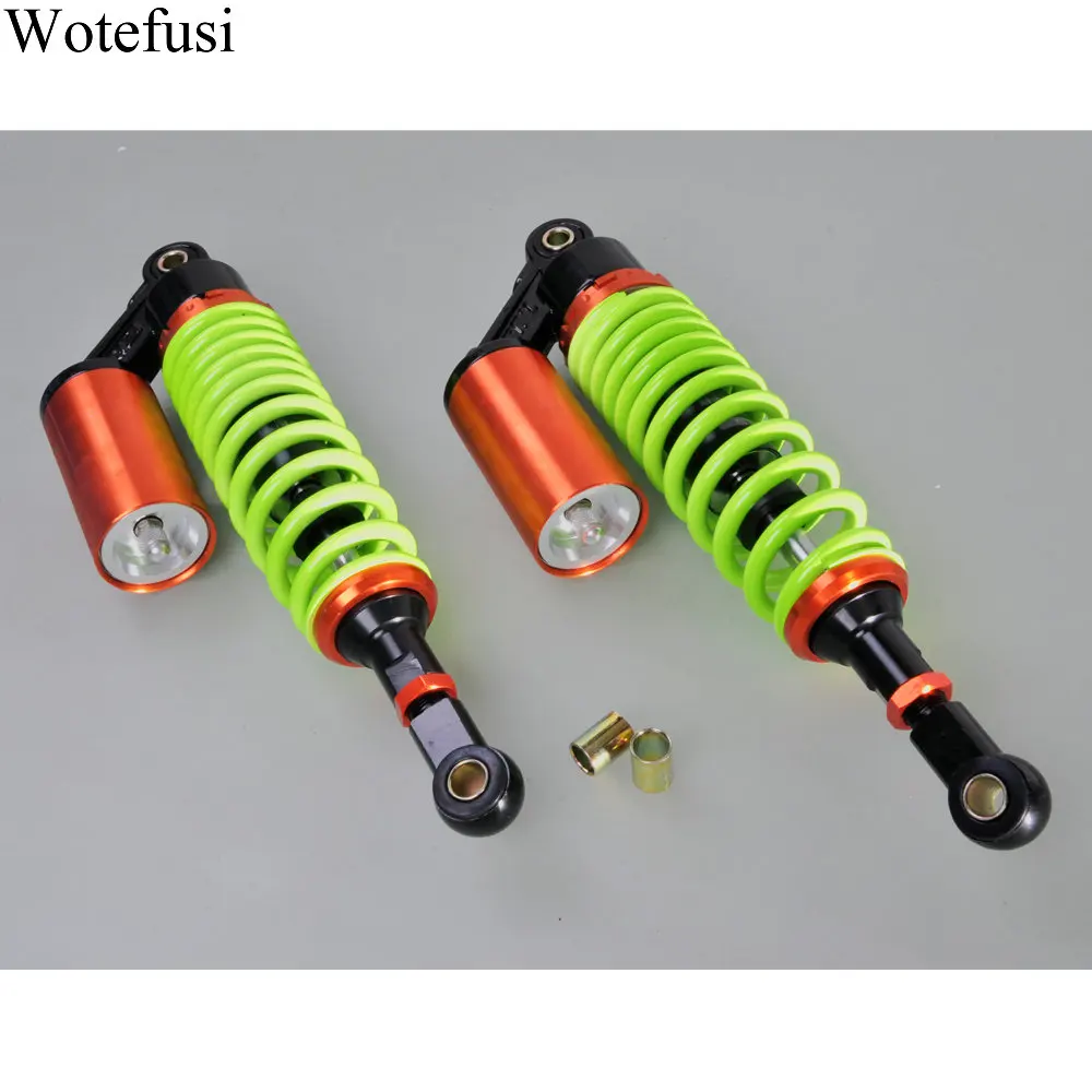 Пара воздушных амортизаторов Wotefusi для мотоциклов Yamaha Honda 13 дюймов 330 мм черные