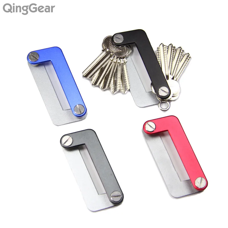 4 шт. уличные наборы QingGear OKEY расширенный органайзер для ключей легкий вес быстро и