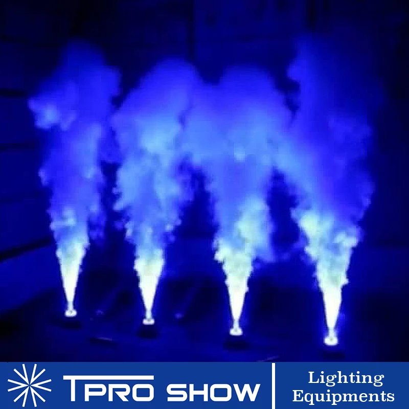 CO2 Jet RGB LED дымовая колонка эффект машины DJ Cannon с регулировкой угла Dmx512 контроль для