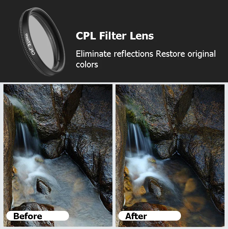 13 в 1 HD CPL Star Phone Lens 20X макро линзы широкоугольный объектив Градуированный цветной объектив для iPhone Xs Max X 8 7 для huawei Piexl 2