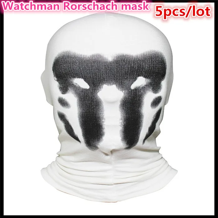 Высококачественная маска Роршаха маски Watchman Балаклава шапки Хэллоуин косплей