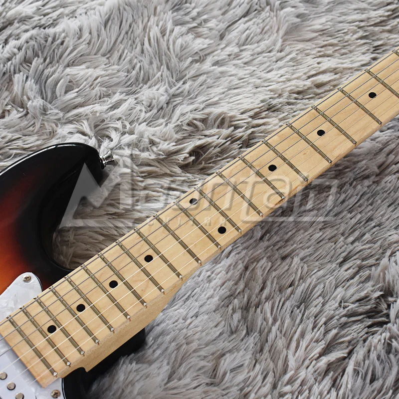 Горная гитара ST электрогитара sunburst Цвет SSS подобрать американская липа тело клен шеи