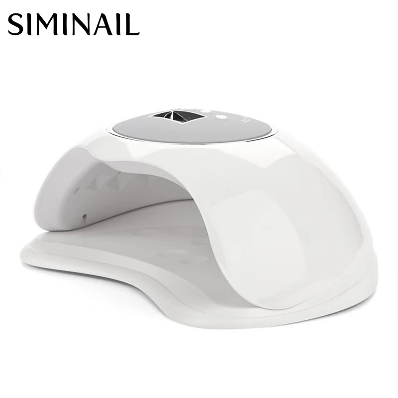 SIMINAIL светодиодная УФ-лампа для ногтей, 72 Вт, высокая мощность, быстрое отверждение, большой размер, для сушки 2 рук, двойной светильник 365nm 405nm ... от AliExpress RU&CIS NEW