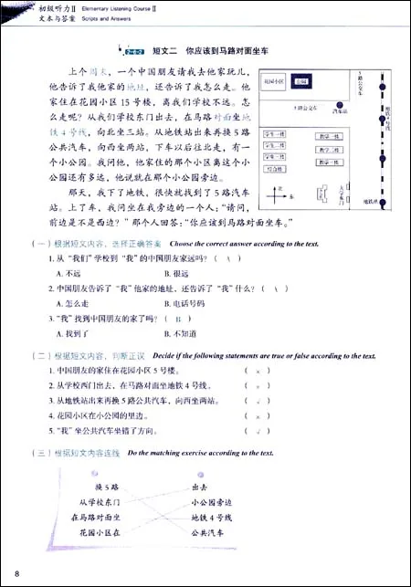 Развивающий китайский начальный прослушивающий курс том II 2 (2 е издание) (с MP3)