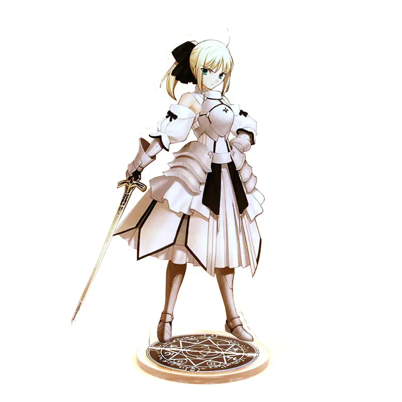 Аниме игрушка Fate Stay Night двусторонняя пластиковая фигурка высококачественная