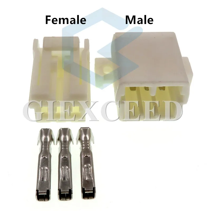 2 комплекта 3 Pin 174921-1 женский мужской автоматический разъем 1 8 Pins PCB розетка для