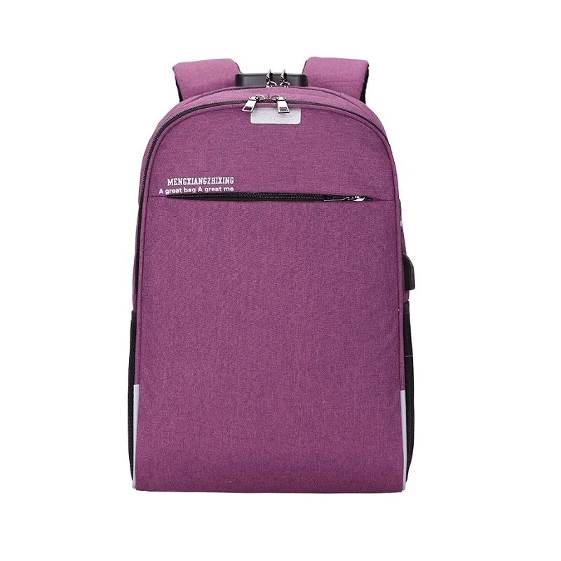 Sac dos femme 2019 USB интерфейс студенческие рюкзаки Anti theft паролем Ноутбук Школьные