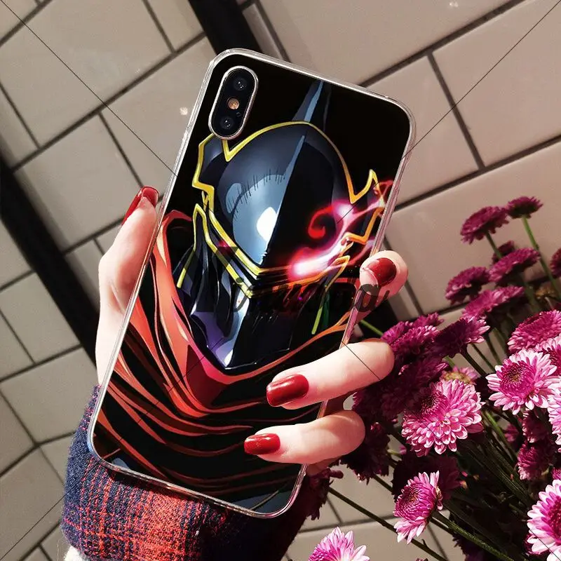 Yinuoda персонаж аниме Overlord чехол для Apple iPhone 8 7 6 6S Plus X XS MAX 5 5S SE XR | Мобильные телефоны