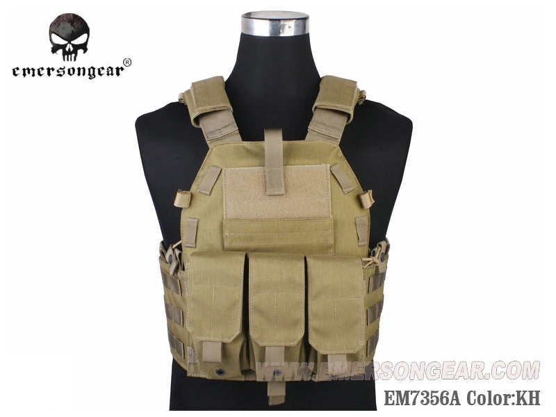 Разгрузка emersongear жилет охоты тактический жилет страйкбол боевой 094 к M4 мешок жилет Шестерни EM7356 Мультикам AOR1 черный