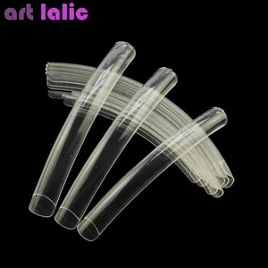 Накладные белые шт.упак. для маникюра, 10 натуральные наконечники для ногтей