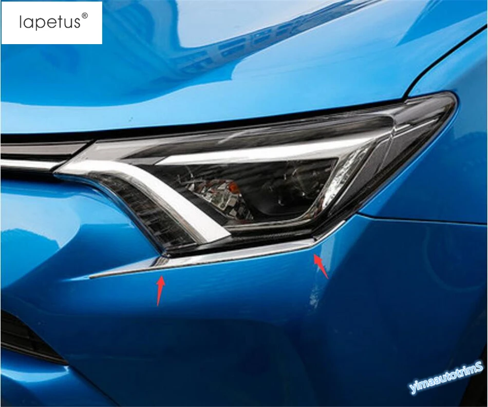Аксессуары Lapetus подходят для Toyota Rav4 Rav 4 2016 2017 2018 передние фары лампы век бровей