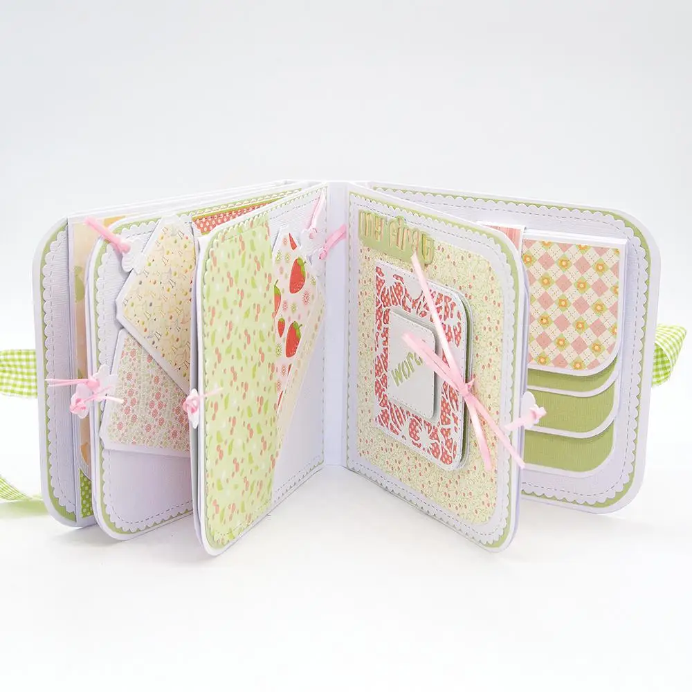 Life's Journey Keepsake основа для металлических режущих штампов трафарет Diy бумажные