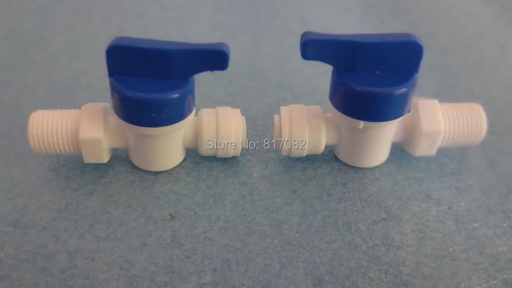 2 шт. прямая БЫСТРОРАЗЪЕМНАЯ трубка 1/4 &quotOD нажимная в X1/4&quot для аквариума RO воды BSP